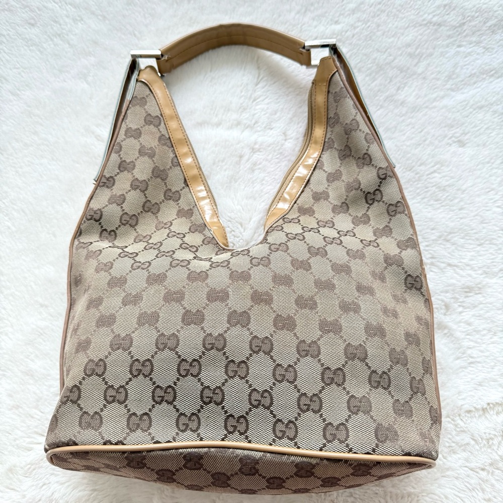 Gucci vintage GG print bag Authentic